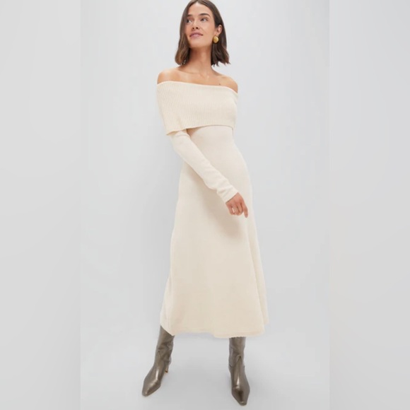 Moon River Dresses & Skirts - Moon River - Off The Shoulder Knit Dress (Size S)